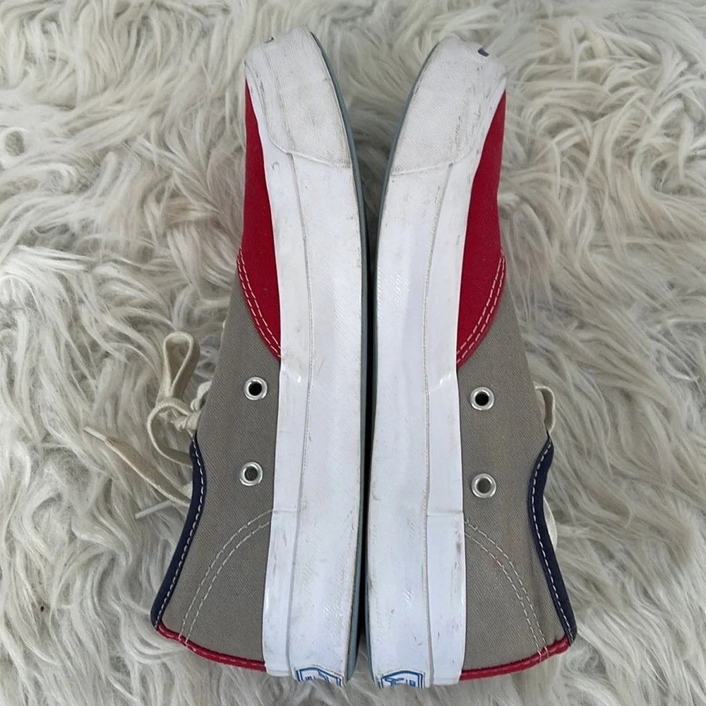 Converse Jack Purcell Signature Series CVO Ox Two-Tone RED/GRAY Canvas Unisex - Picture 7 of 12